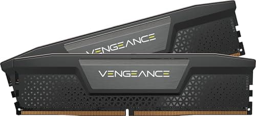 CORSAIR VENGEANCE DDR5 RAM 48GB (2x24GB) 6400MHz CL36-48-48-104 1.35V Intel XMP 3.0 Desktop-Arbeitsspeicher – Schwarz (CMK48GX5M2B6400C36)