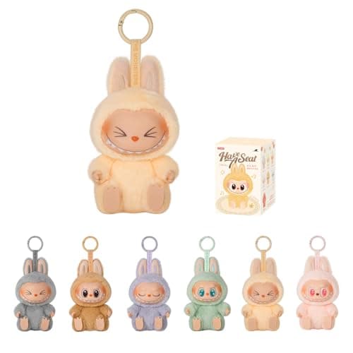 POP MART The Monsters - Have a Seat Vinyl Plush Blind Box The Monsters Blind Box Figuren, Random Design Action Figures Collectible Toys Home Decorations, Holiday Birthday Gifts, Single Box