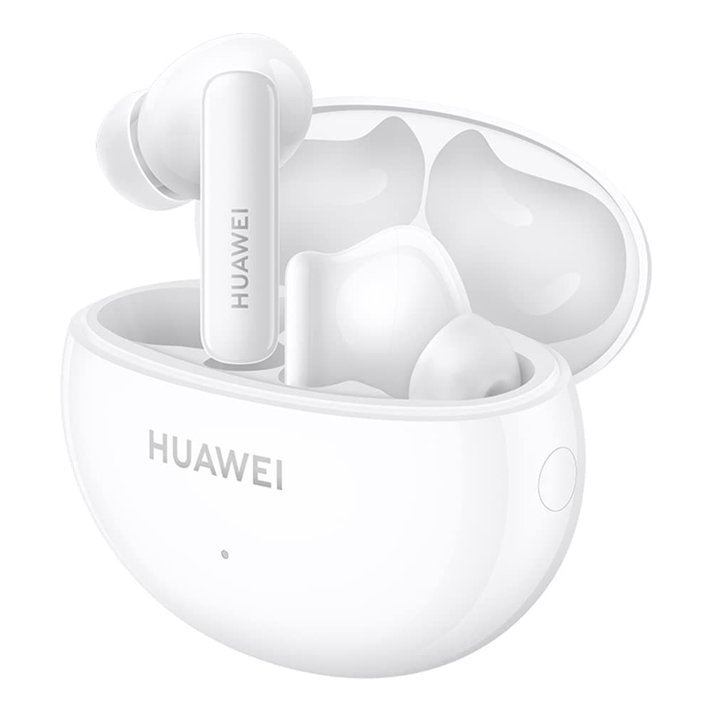 HUAWEI FreeBuds 5i Auriculares Inalámbricos, iOS,Android y Windows, Bluetooth 5.2, Control Deslizar, Hi-Res Audio, 3 Modos ANC, 28 Horas de Batería, IP54, Doble Conexión, Blanco