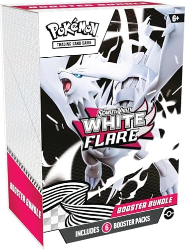 Pokémon TCG: Scarlet &amp; Violet - White Flare Booster Bundle (6 Booster Packs)