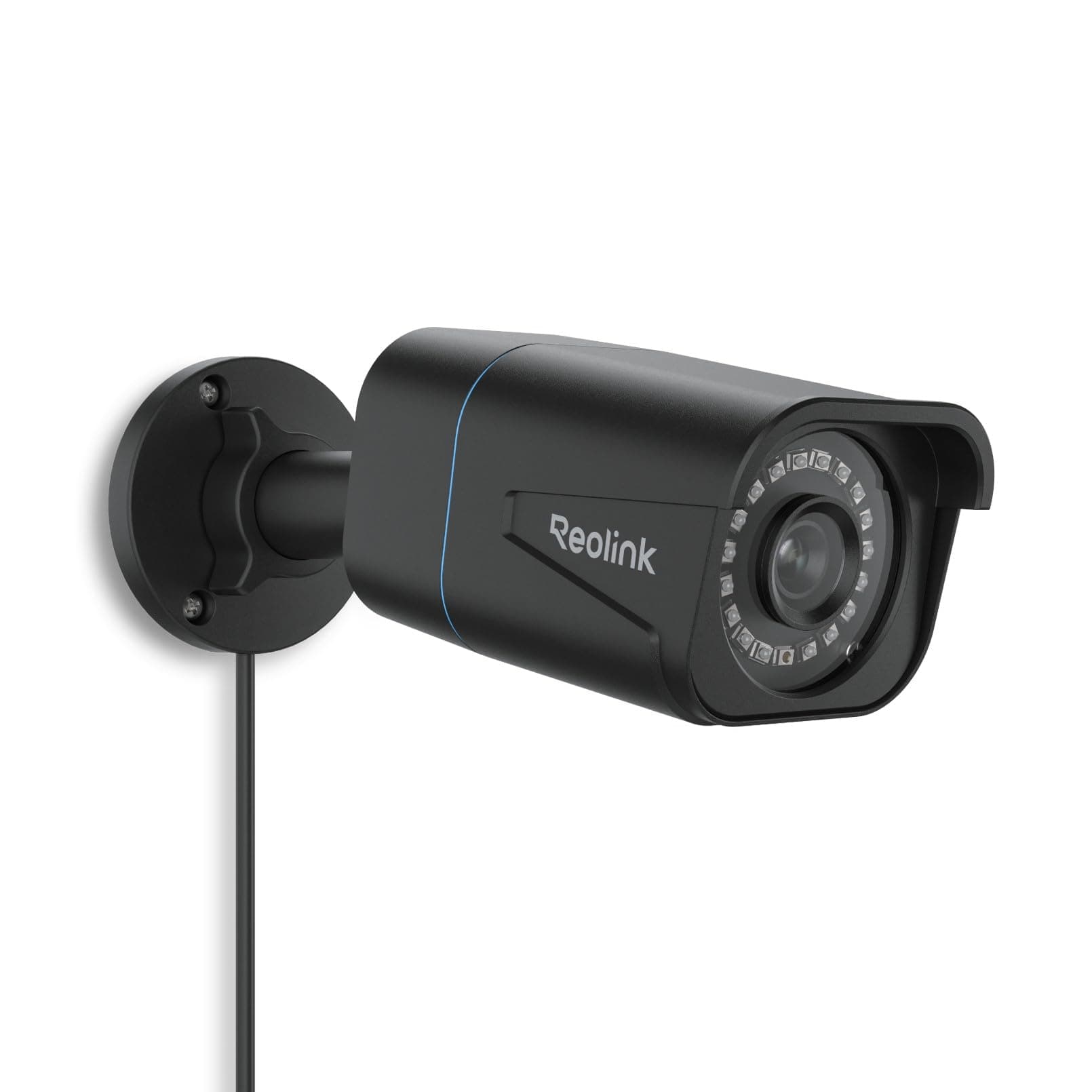 Reolink 4K 8MP Camara Vigilancia Exterior PoE con Detección de Personas/Vehículos/Pets, Alertas Inteligente, Acceso Remoto, Cámara Seguridad con Ranura para Tarjeta SD, Lapso de Tiempo, RLC-810A Negra