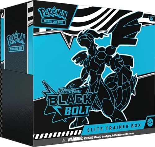 Pokemon TCG Scarlet &amp; Violet 10.5 Black Bolt Elite Trainer Box