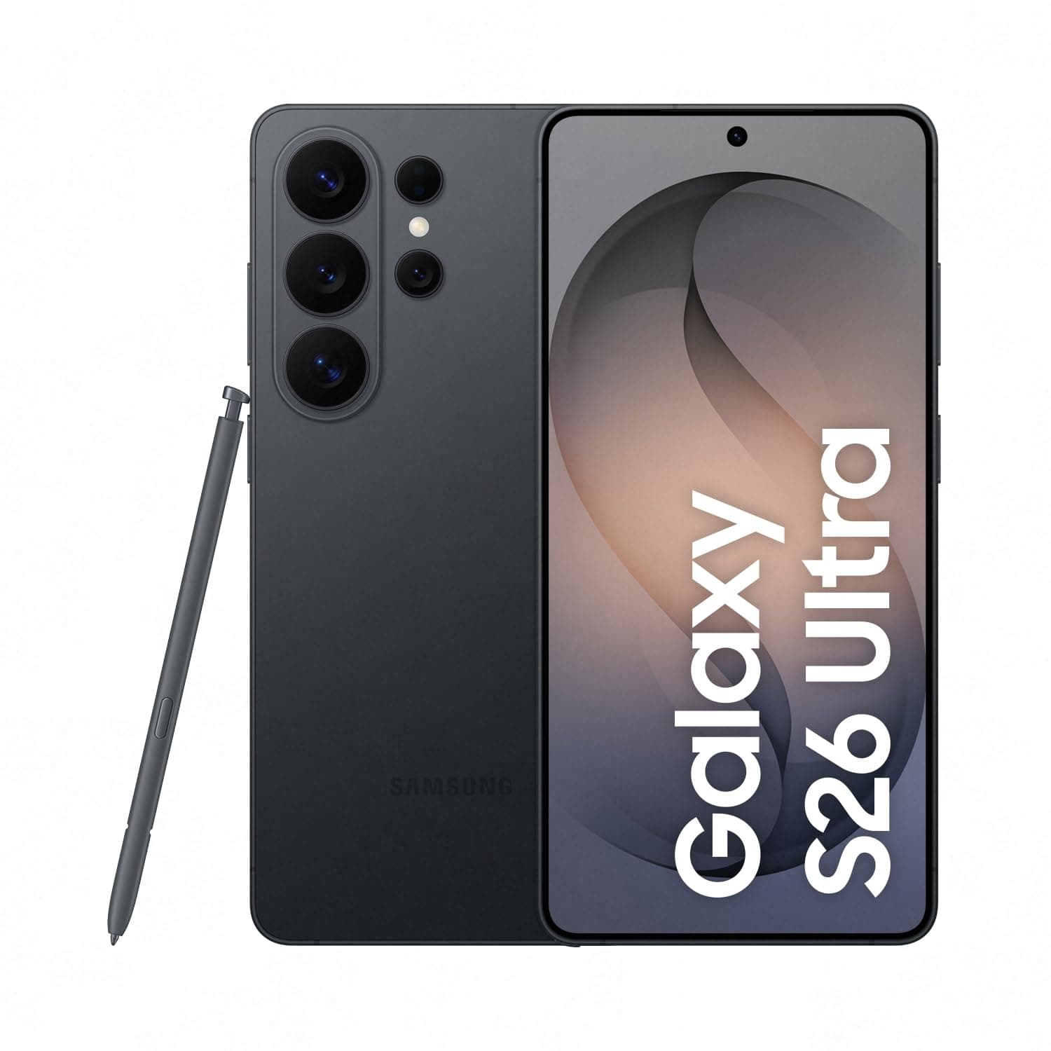 Samsung Galaxy S26 Ultra AI Smartphone mit Galaxy AI, Handy ohne Vertrag, Android, Privacy Display, 12 GB RAM, 256 GB Speicher, 200 MP, Black, 3 Jahre Herstellergarantie [Exklusiv auf Amazon]