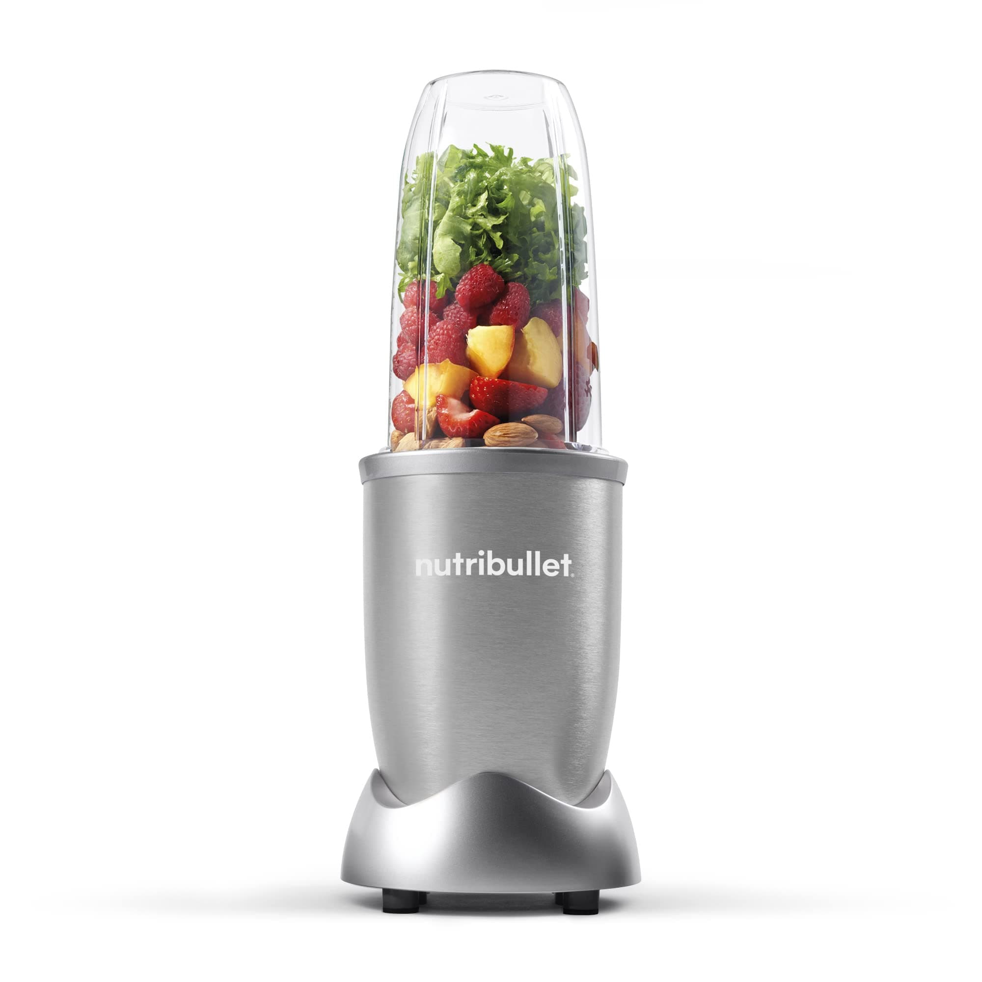 nutribullet Pro 900 Watt, Blender Électrique, Hachoir, tasse de 700ml, Argent, NB904S