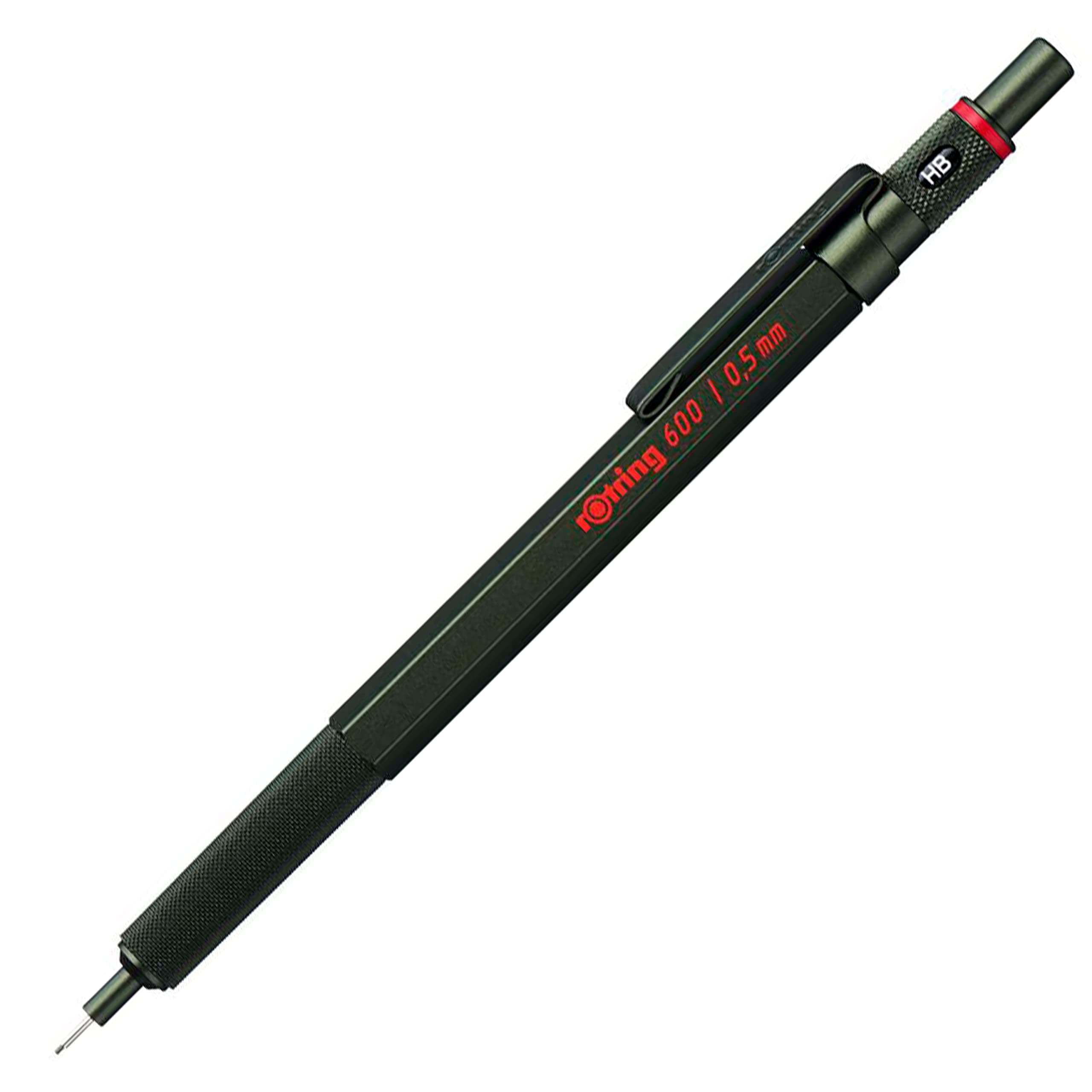 rOtring 600 Druckbleistift | 0,5 mm | Grün | Ergonomisches Vollmetallgehäuse