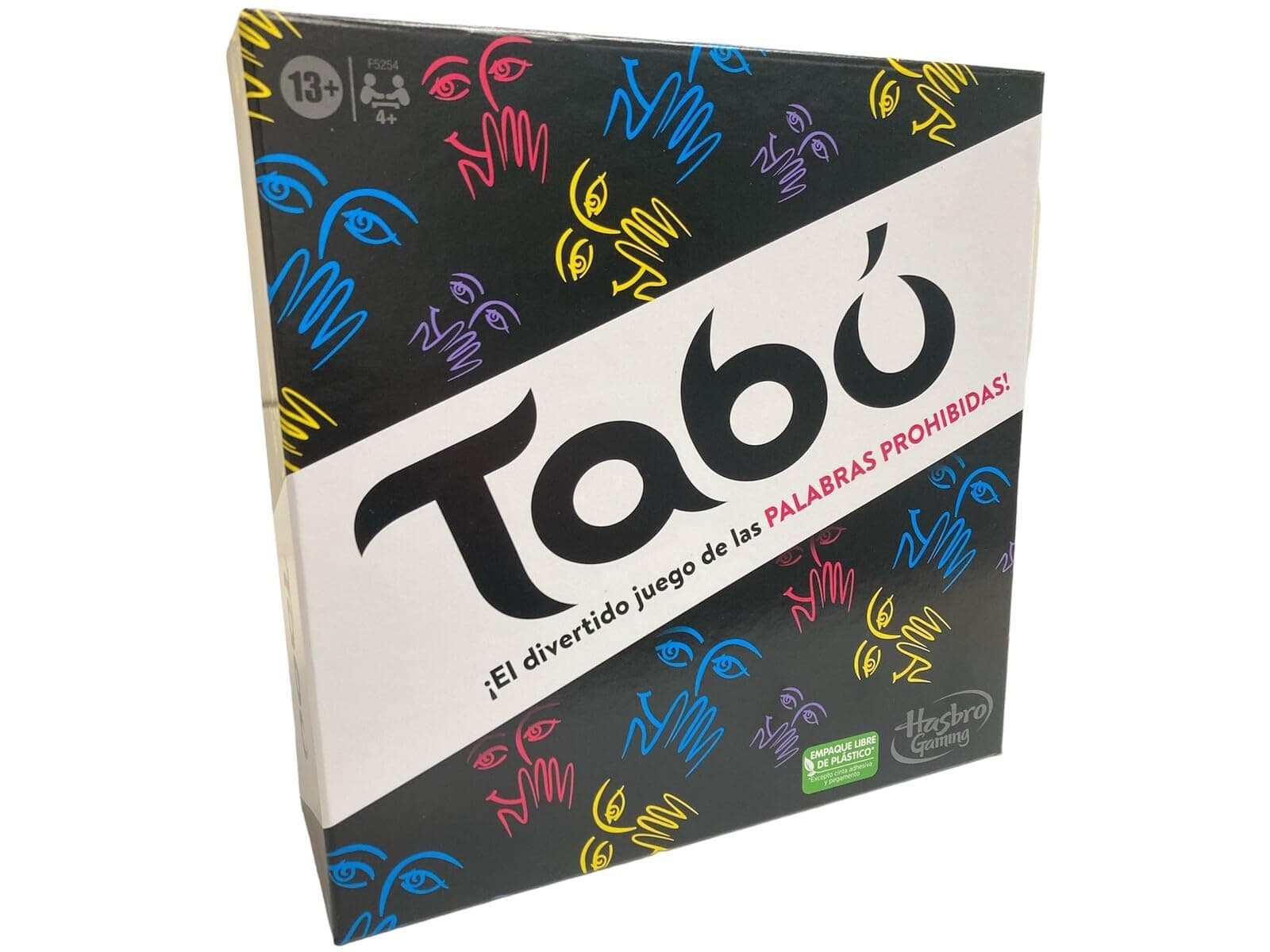 Hasbro Gaming Juego Tabú Clásico - Juego de Adivinar Palabras para Adolescentes y Adultos a Partir de 13 Años- Juego de Mesa para Fiestas de Amigos de 4 o más Jugadores