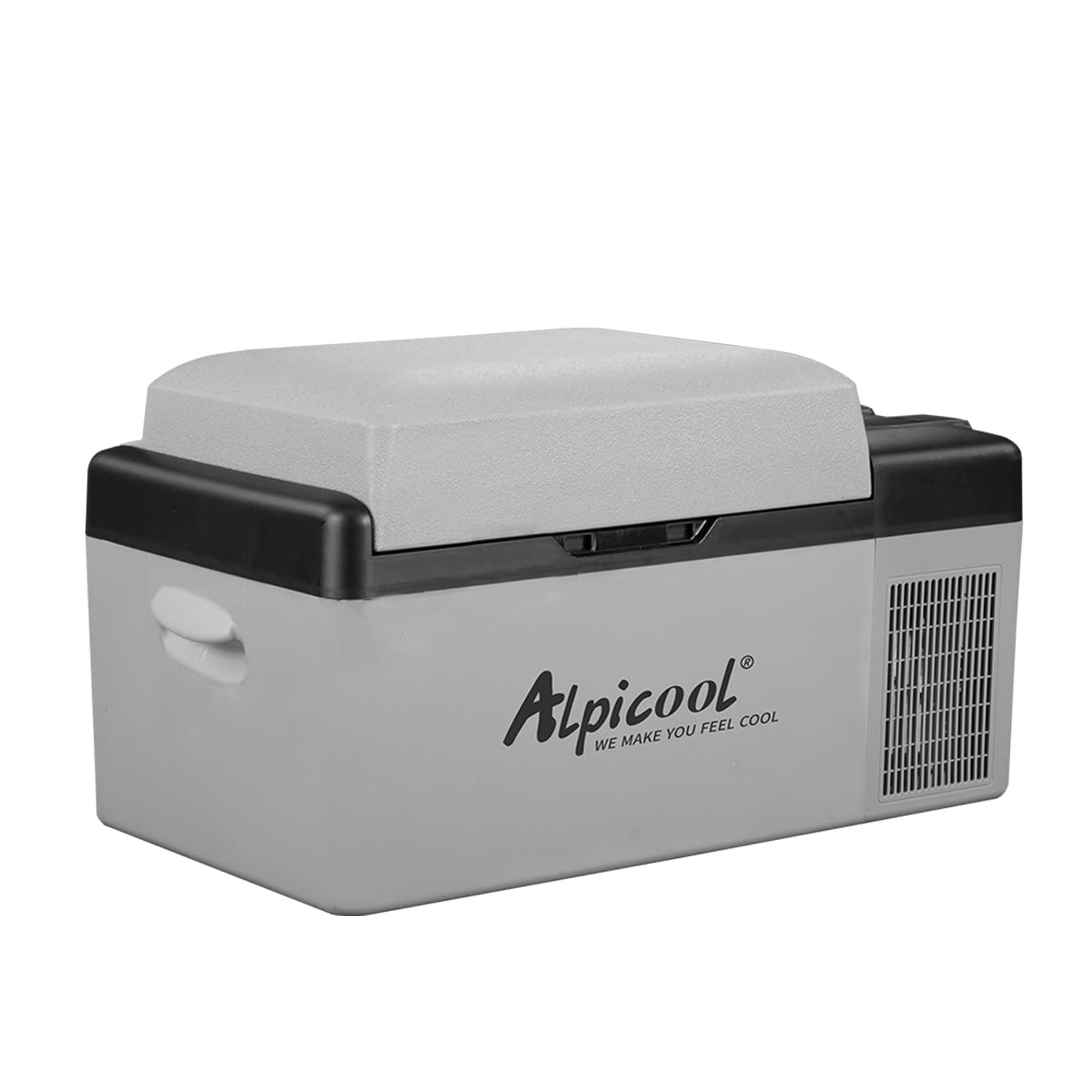 Alpicool EC20 20L Eléctrica Nevera de Coche portátil Frigoríficos mini Refrigerador de Coche 12/24V CC congelador del automóvil para Hogar Aire Libre Camping, Viajes(Pila no incluida)