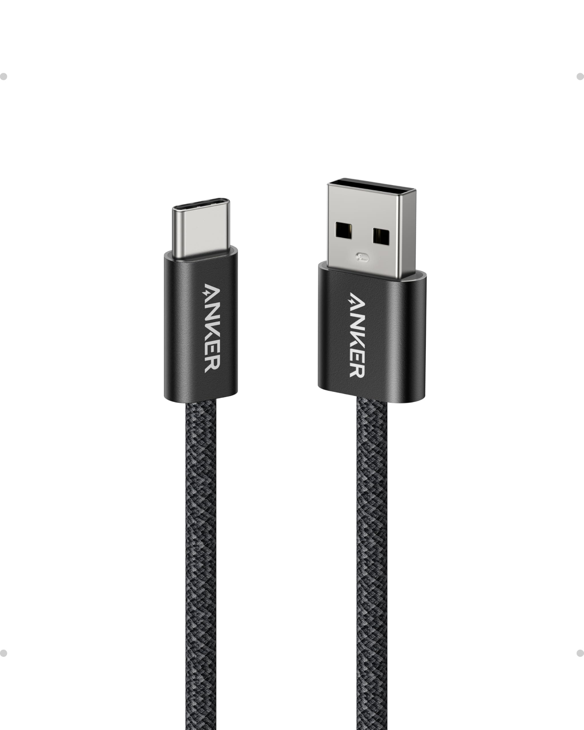Anker Zolo USB C Kabel, [1 Stück 1m] 3.1A USB auf USB C Kabel, nahtlose CarPlay-Verbindung, geflochtenes USB-C Ladekabel für iPhone 17 Pro Max/16/15 Serie, Samsung Galaxy S25/S24, MacBook Pro/Air