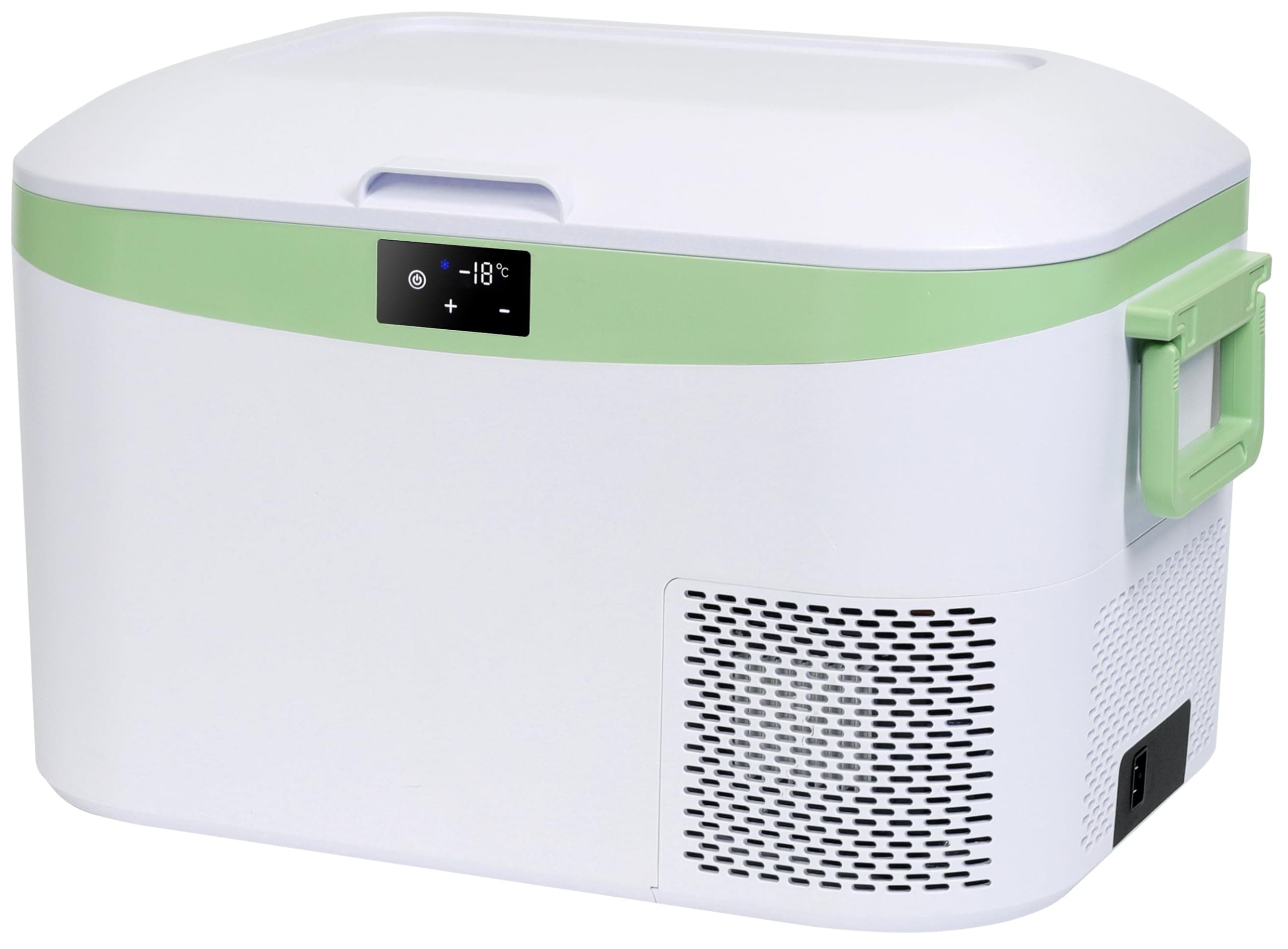 BINGI Nevera Coche 12.8L, Nevera Portátil Compresor 12V/220V, -18°C Congelación Rápida, para Coche, Camping, Viaje, Hogar, con Protección de Batería del Coche