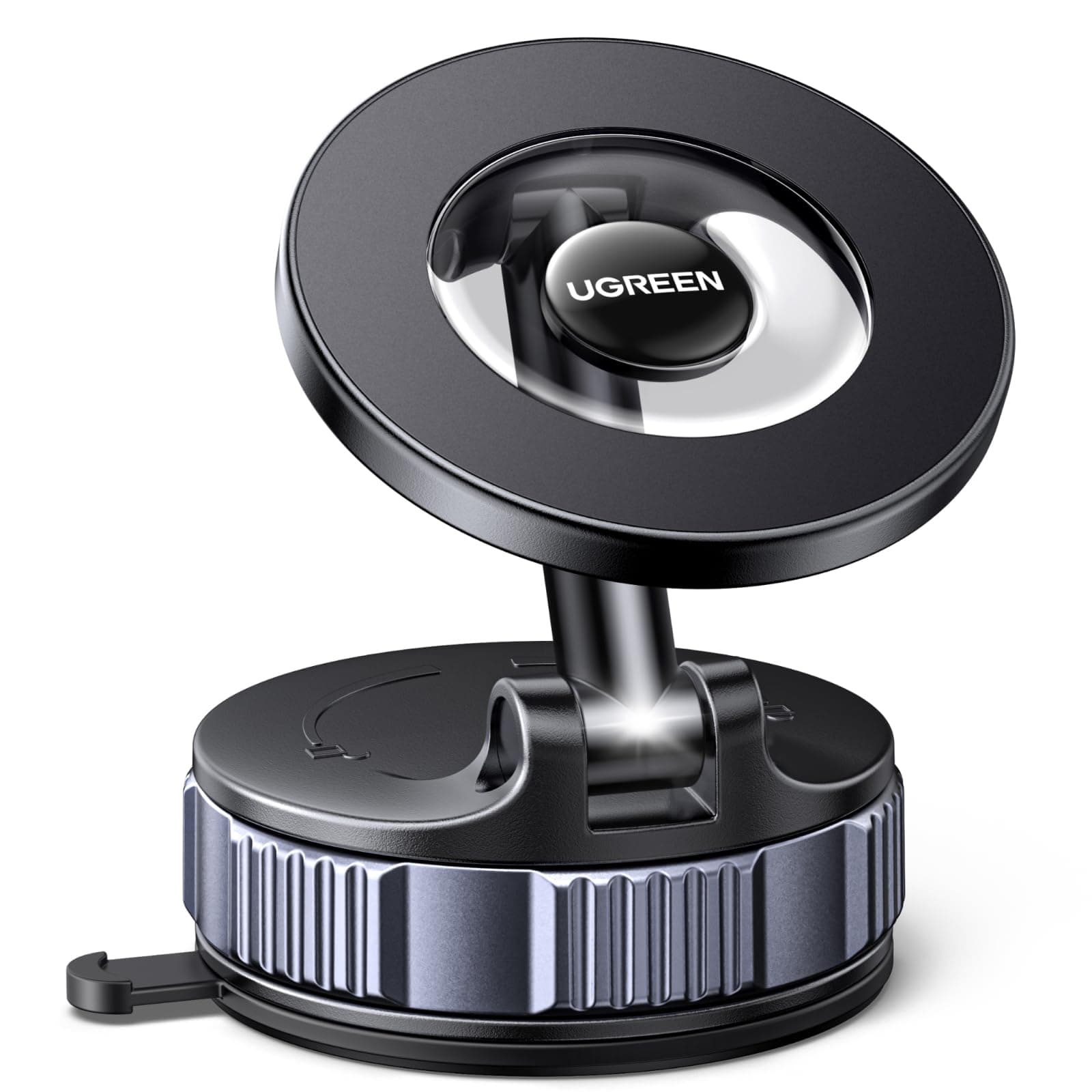 UGREEN Support Téléphone Voiture Ventouse Magnétique Tableau de Bord pour MagSafe Porte Téléphone Voiture Aimanté pour de Multiples Situations Compatible avec iPhone 17 Pro Max Air 16 15 14 13 12