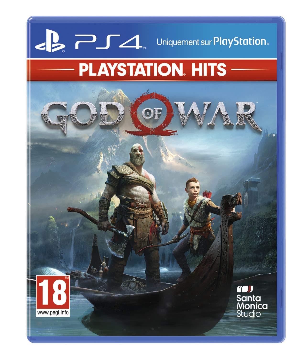 Sony, God Of War PS4, 1 Joueur, Version Physique avec CD, En Français, PEGI 18+, Jeu pour PlayStation 4
