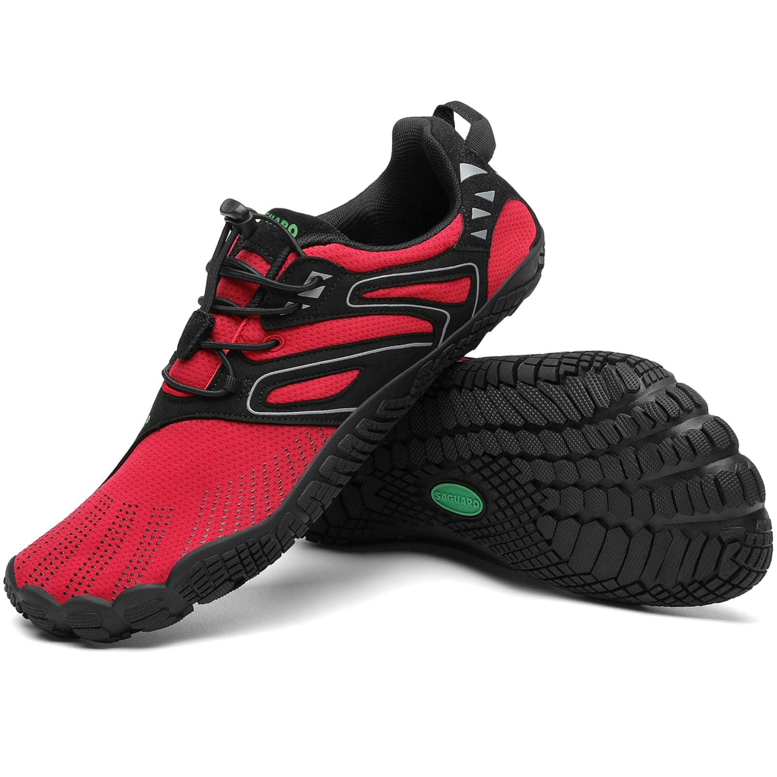SAGUARO Barefoot Zapatillas Minimalista Ligera Zapatillas de Trail Running para Zero Drop Soles, Gr.36-48