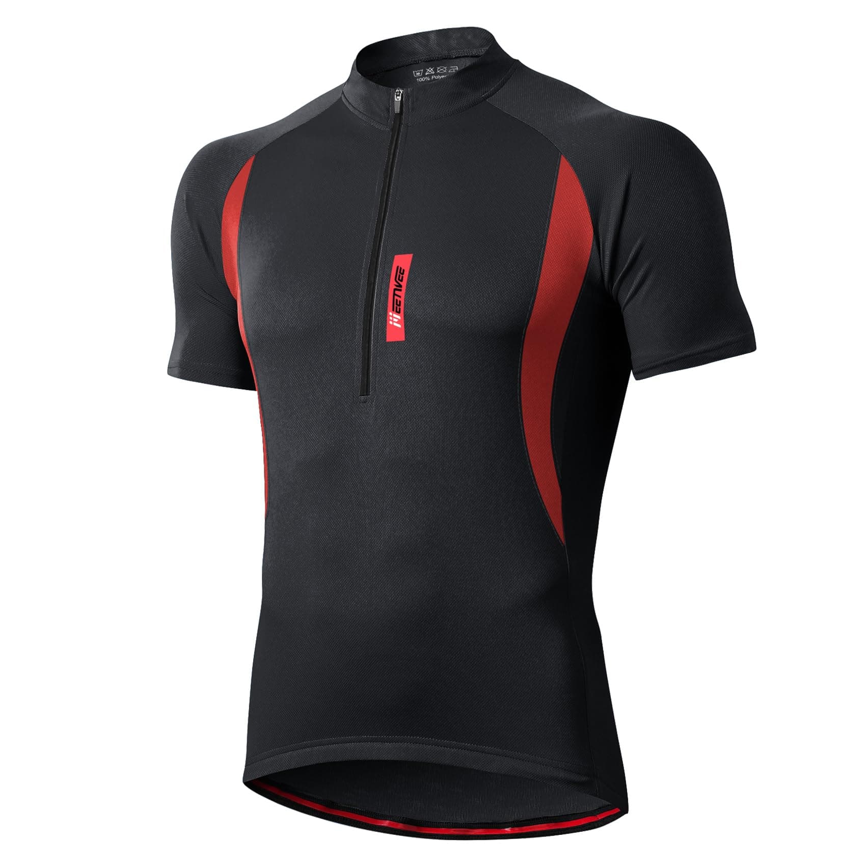 MEETWEE Magliette Ciclismo Uomo, Maglia Ciclismo Maniche Corte/Lunghe Abbigliamento Mountain Bike Maglia