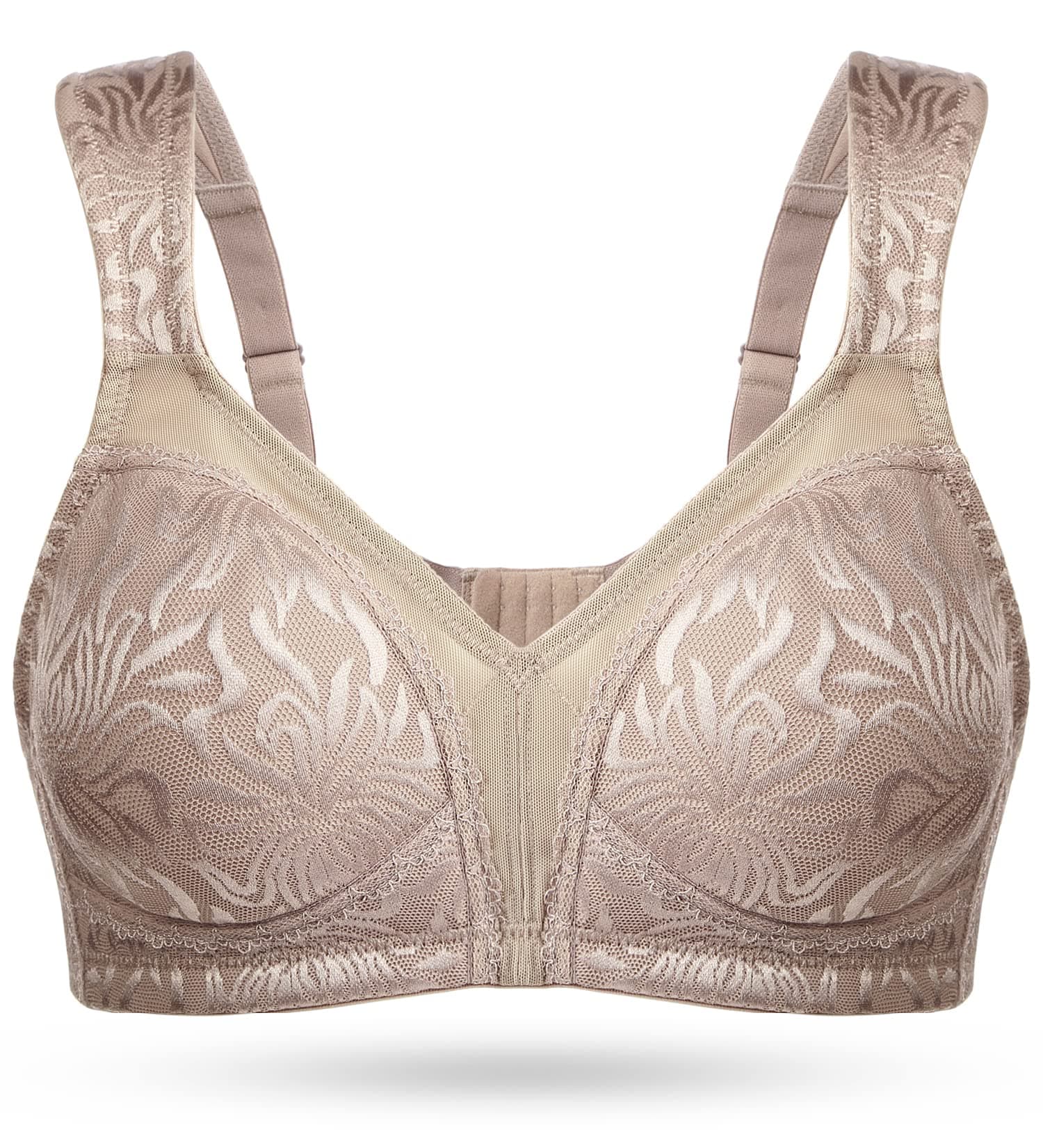 Wingslove Femme Soutien-Gorge Minimiseur sans Armatures Grande Taille Non-Rembourré Confortable Soft Cup