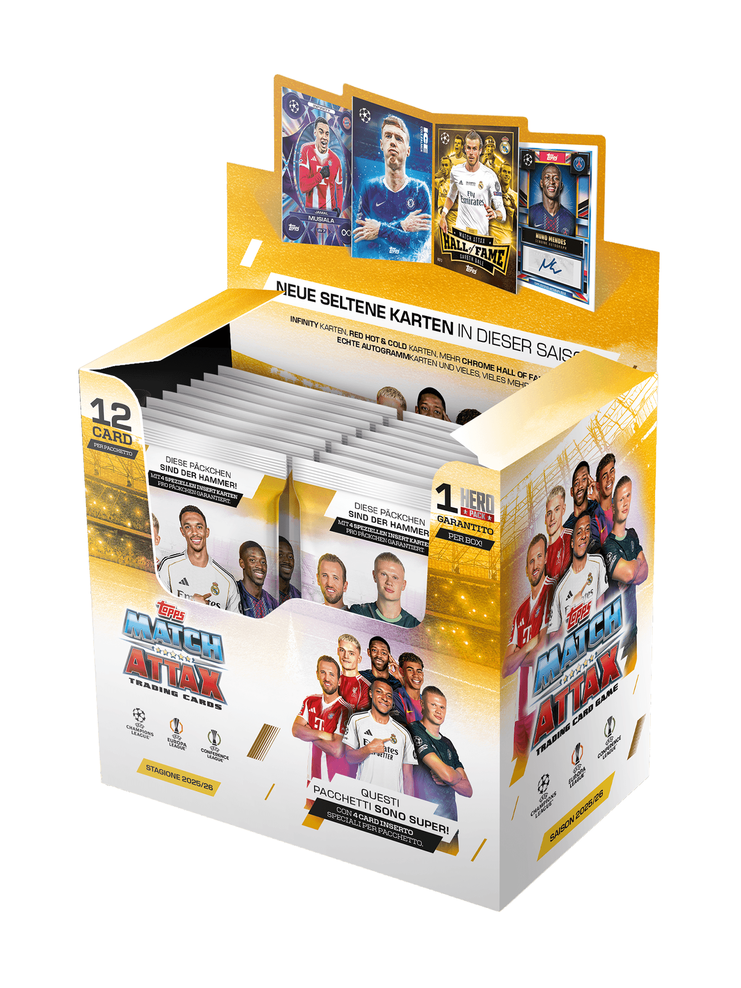 Match Attack UCL Box 32 Päckchen