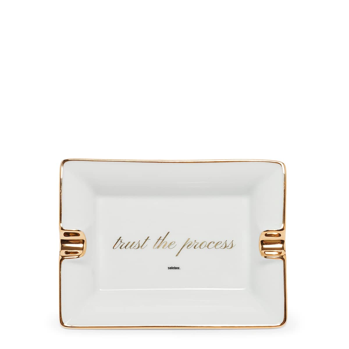 Trust The Process Porzellan-Aschenbecher