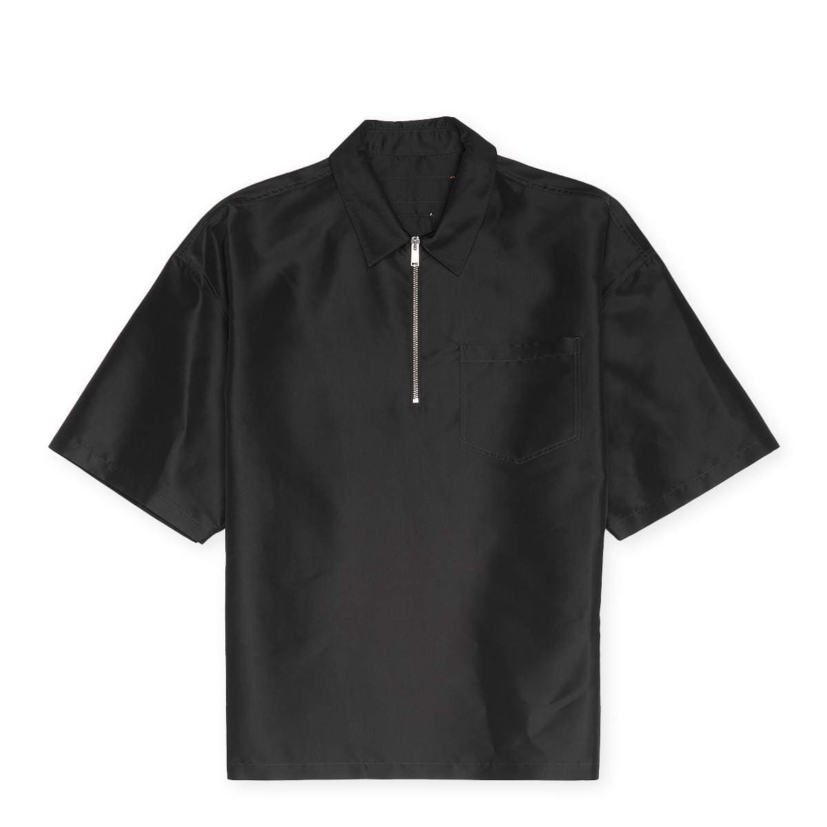 Ex-Ray Nylon Zip Shortsleeve Shirt