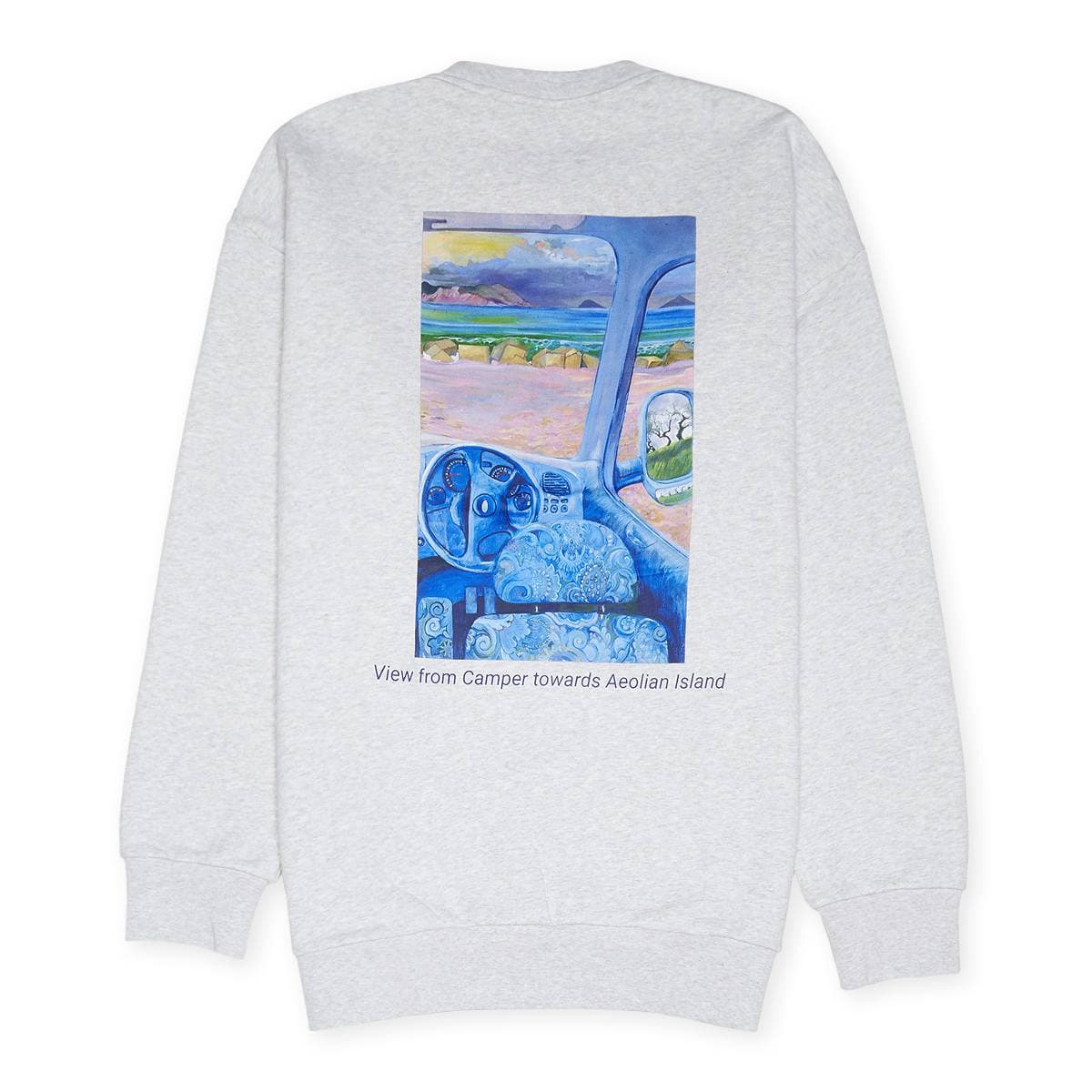 Acnhor Embroidery Back Print