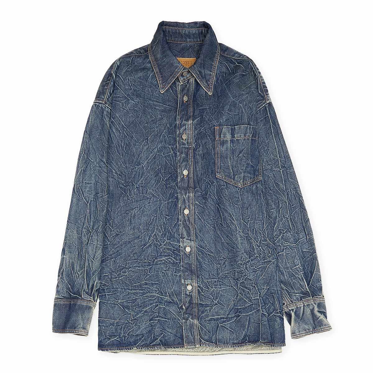 Long-Sleeved denim Shirt 