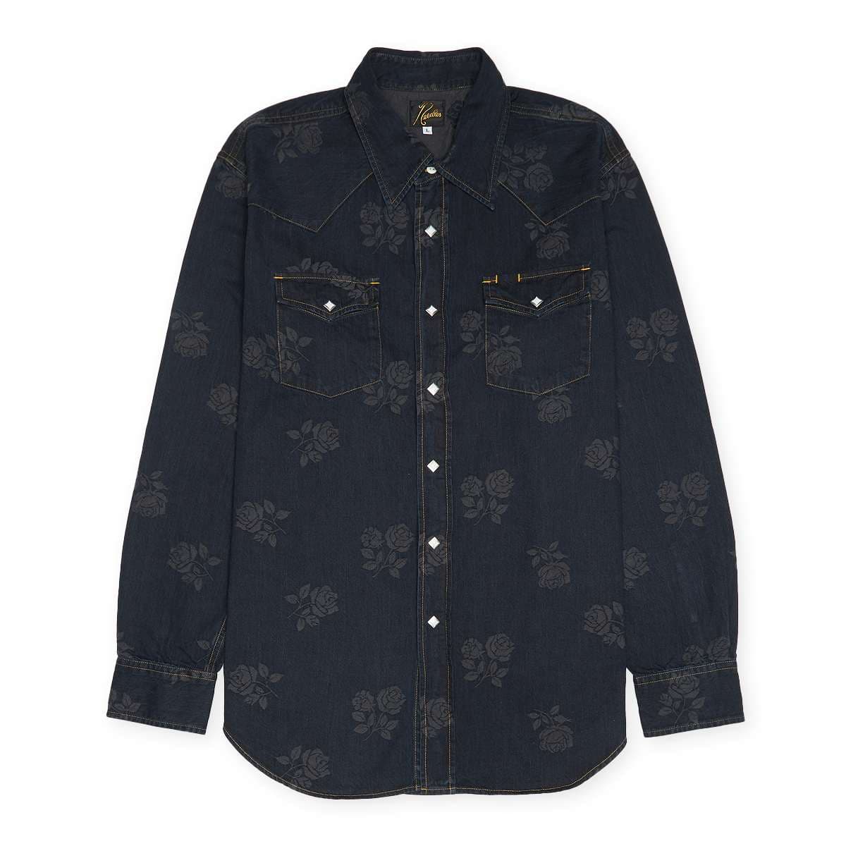 Western Shirt - 8oz Denim / Rose Jq.