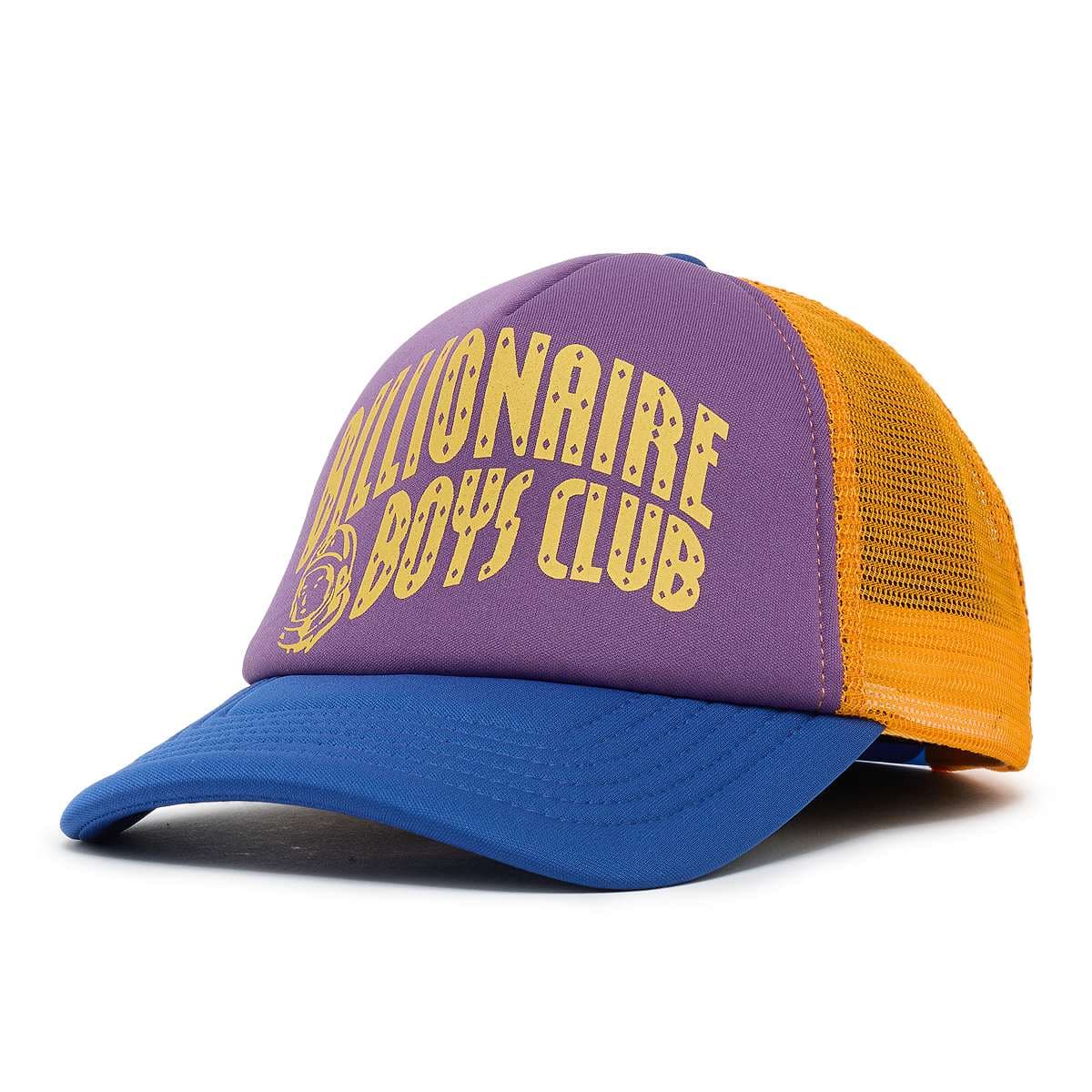 Contrast Arch Logo Mesh Trucker Cap