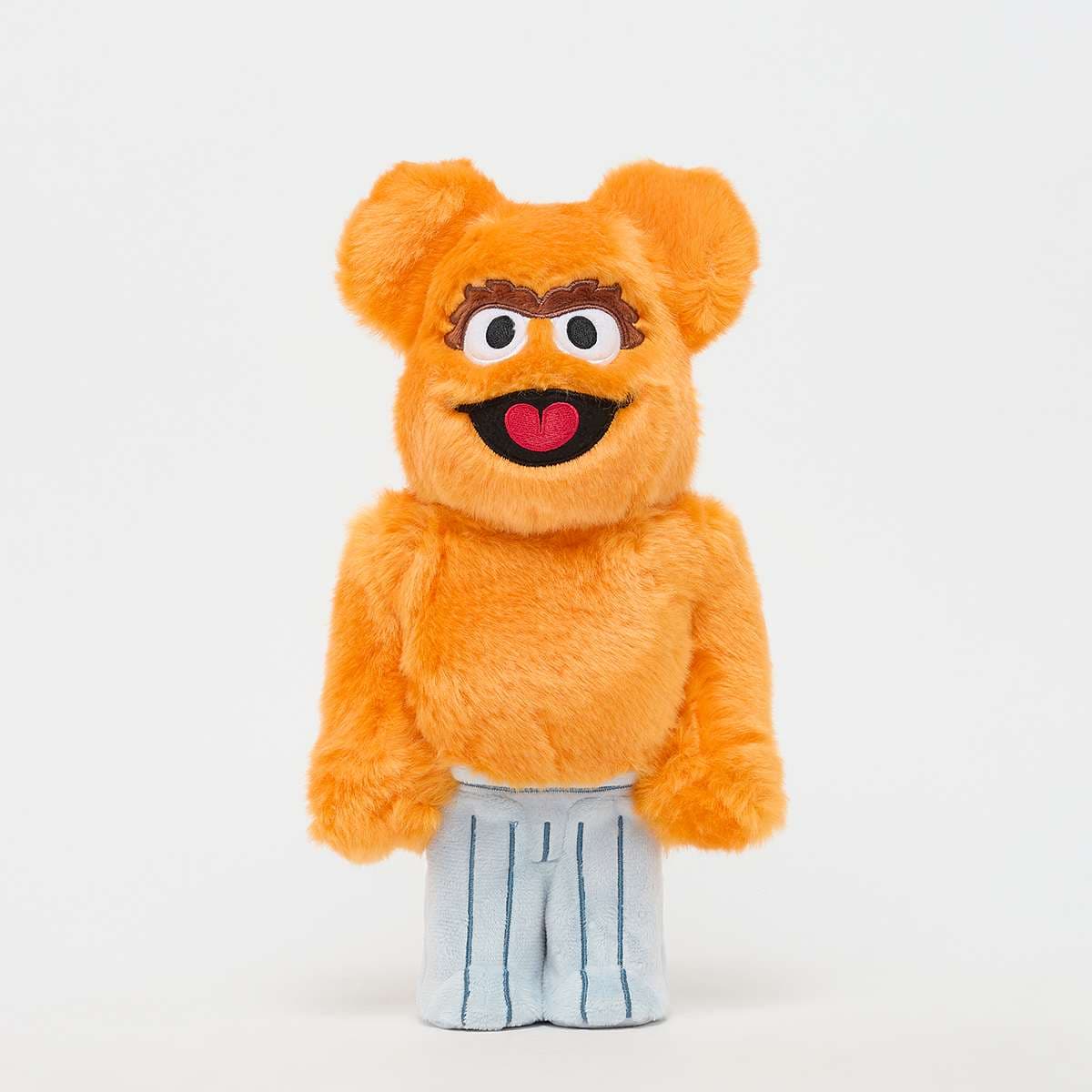 Bearbrick Oscar The Grouch (The Original Orange Fur Costume)