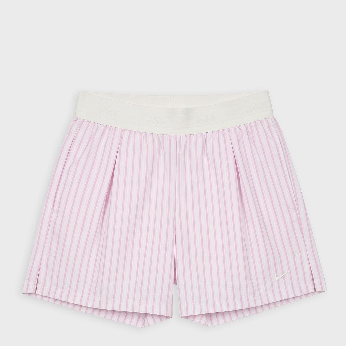 Wmns Woven Popelin Stripe Short