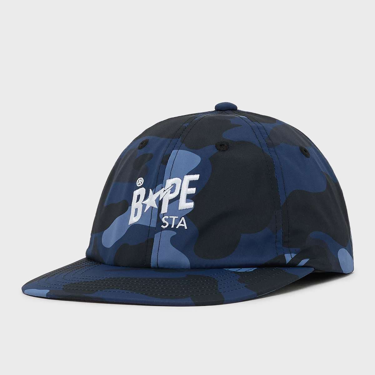 Color Camo Bape Sta Panel Cap