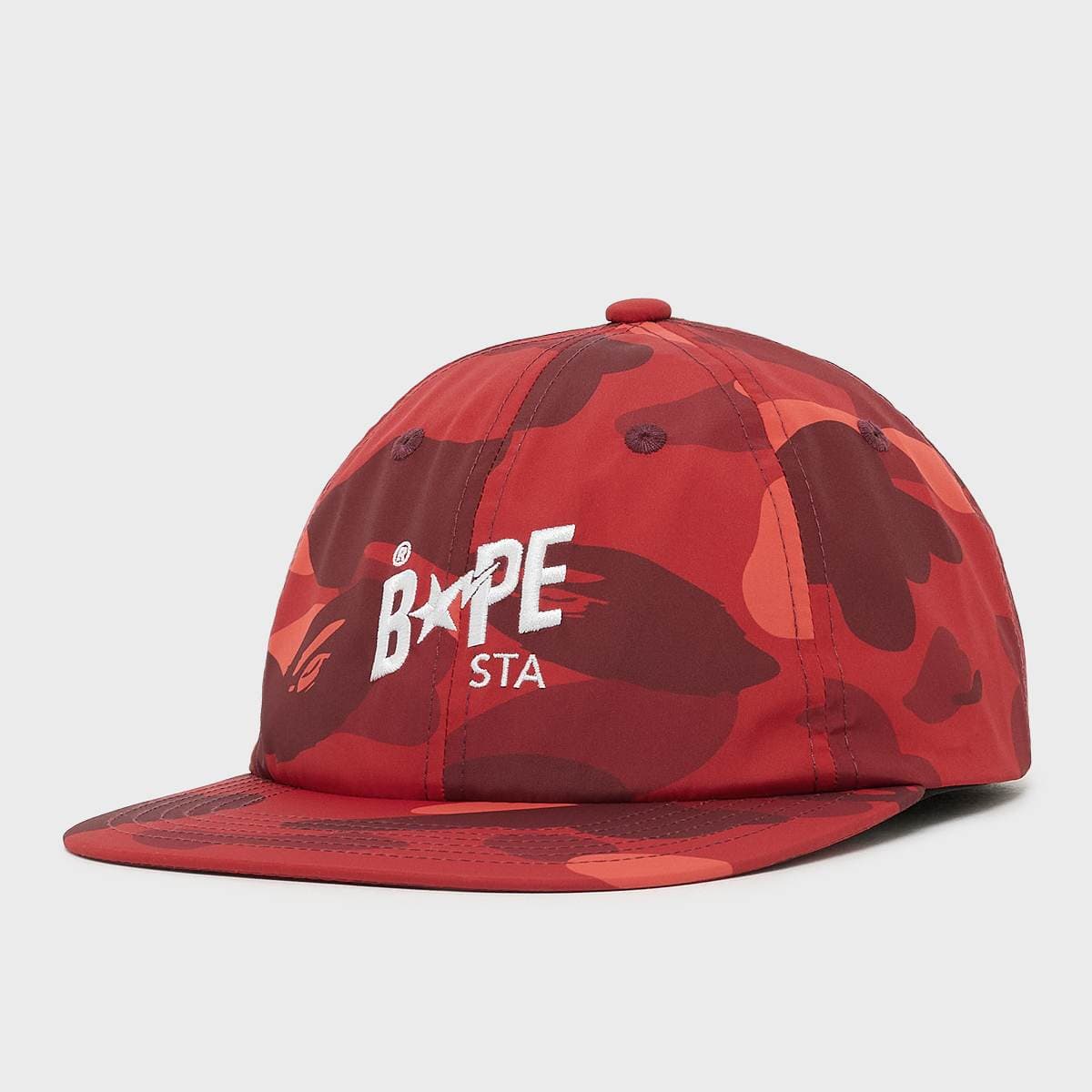 Color Camo Bape Sta Panel Cap