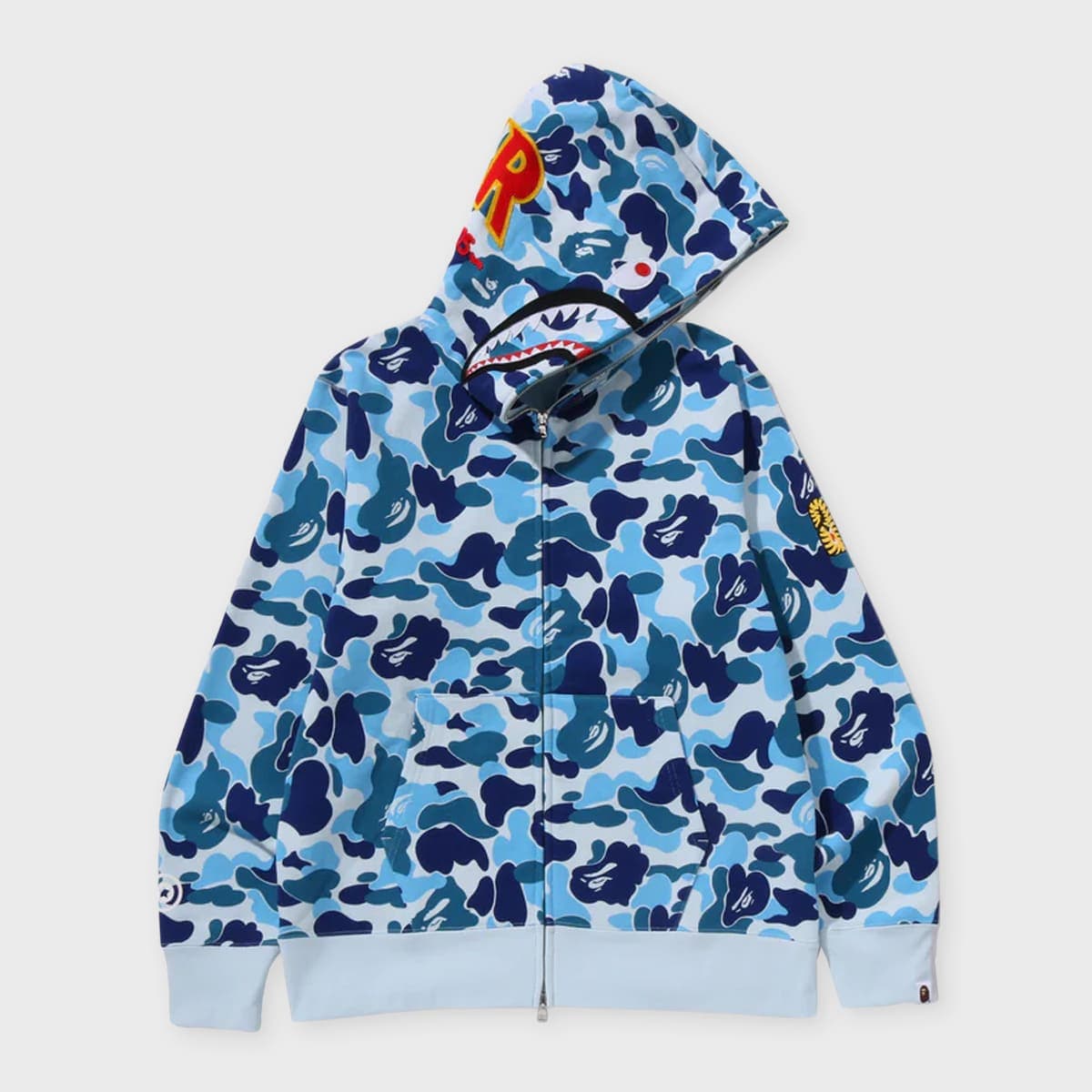 ABC Camo 2nd Shark Full Zip Hoodie