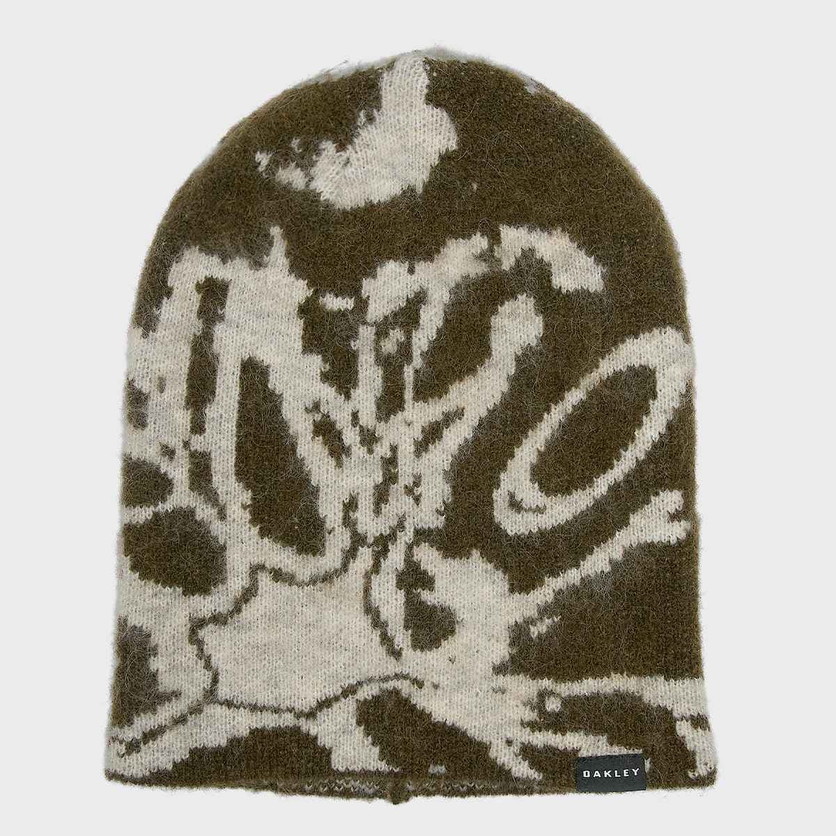 Brushed Graphic Beanie deep olive/mist