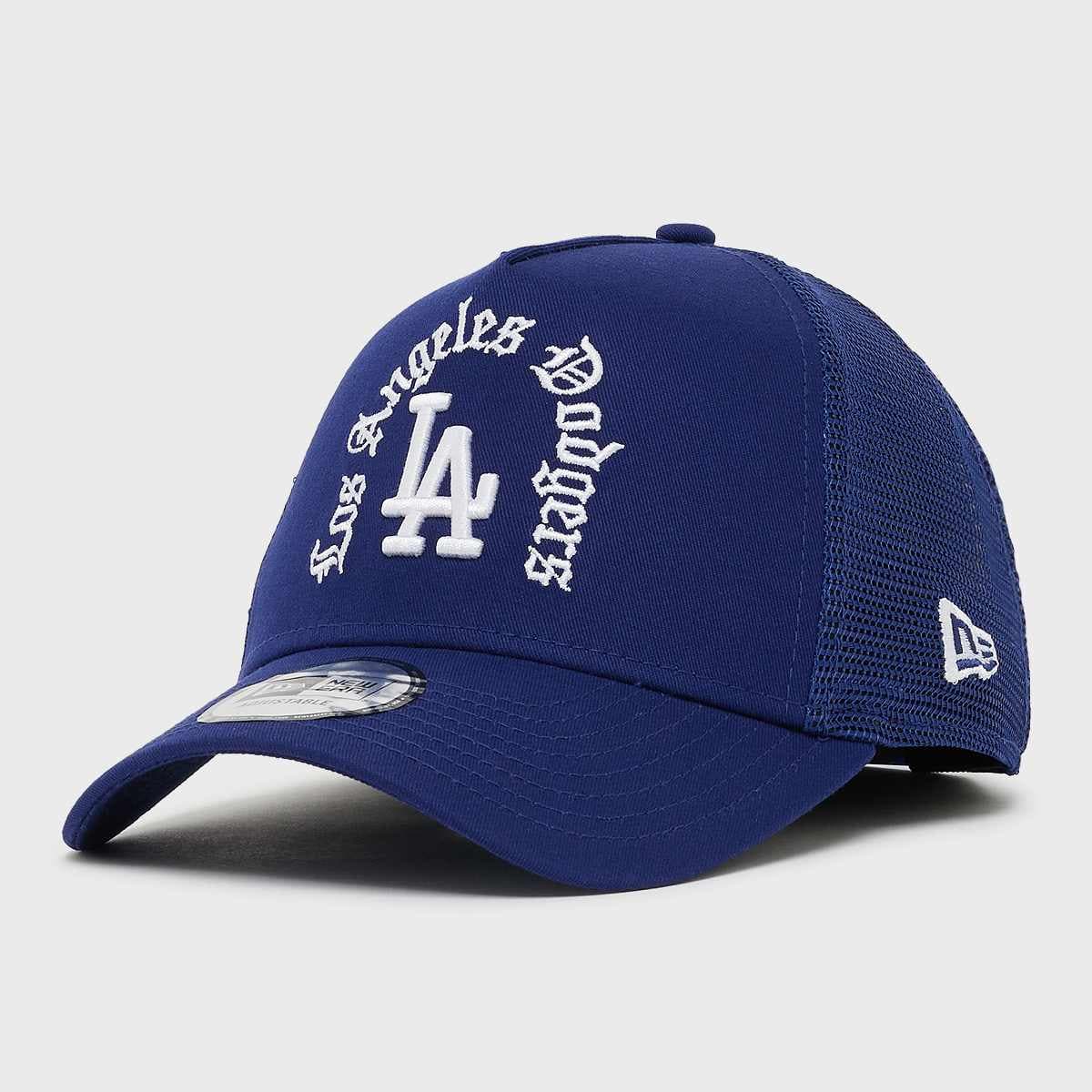 MLB Script LA Dodgers 9FORTY A-Frame Trucker Cap