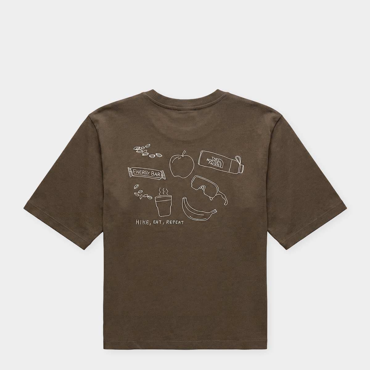 Wmns Hike Picnic Boxy Short-Sleeve Graphic T-Shirt