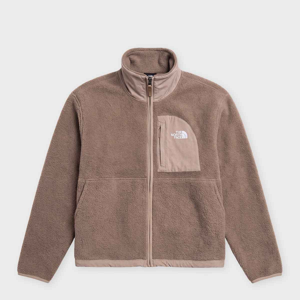 W Yumiori Off Peak Full Zip Jacket smokey brown/garnet