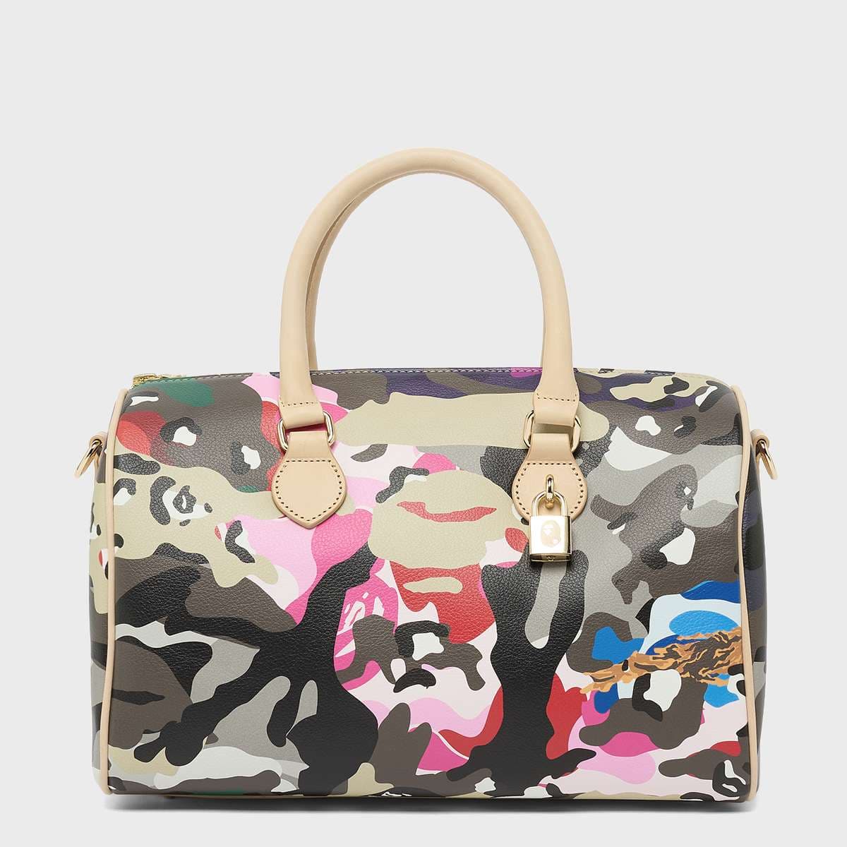 Hybrid Camo Medium Boston Bag