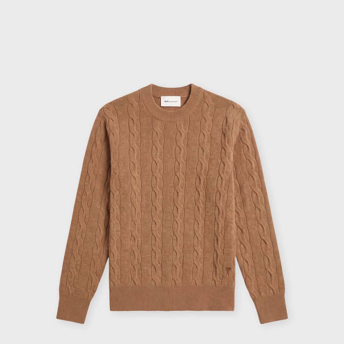 Crewneck Sweater With Tonal ADC