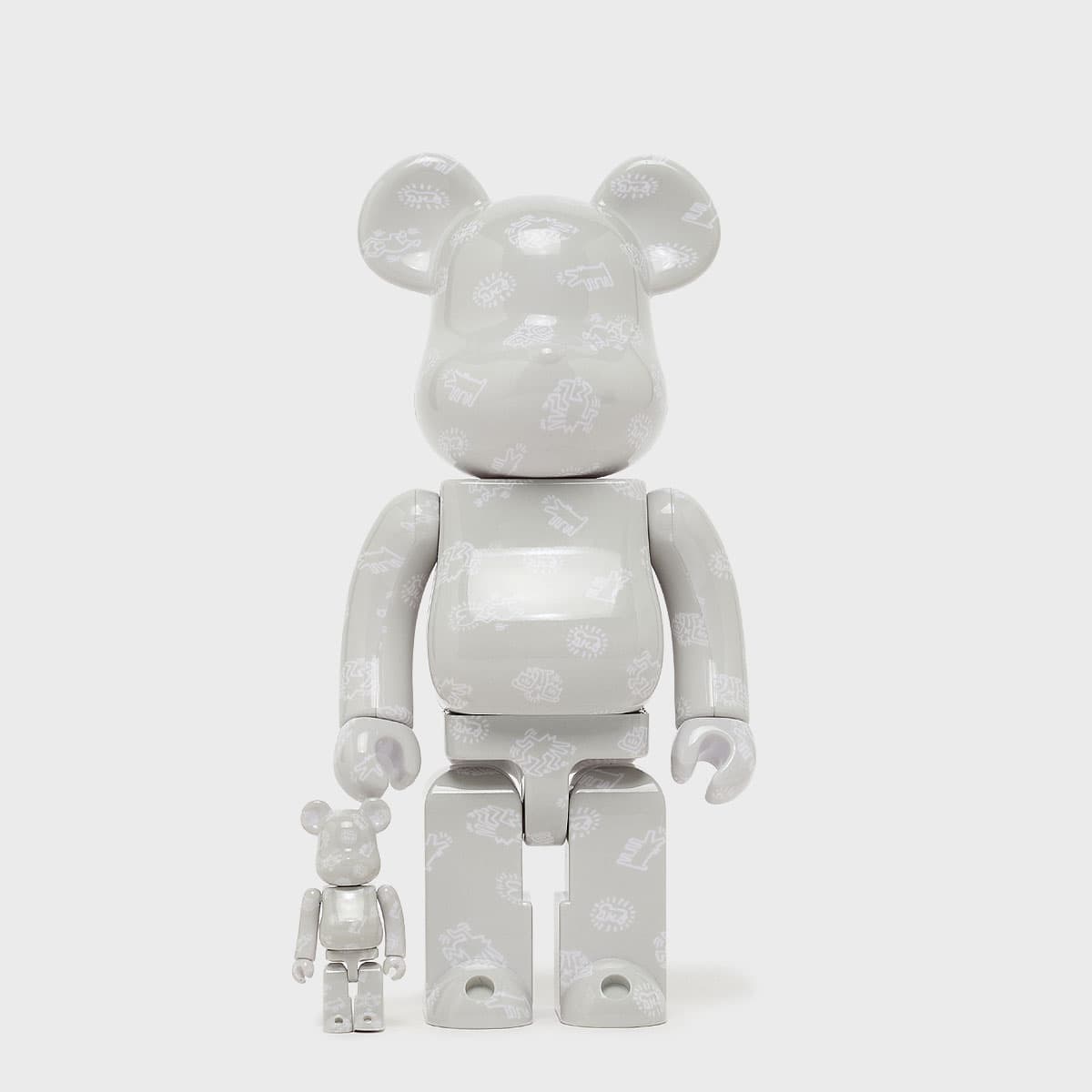 Bearbrick Keith Haring 13th. Ver. 400% & 100%