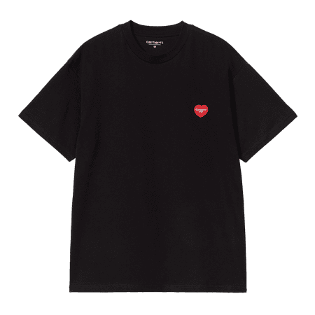 S/S Heart II Hartt T-Shirt (black)