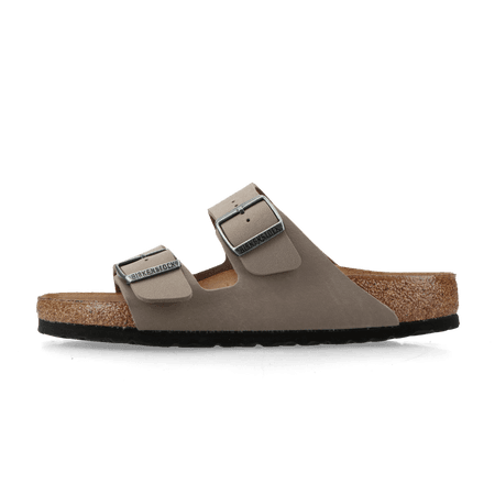 Arizona Birko-Flor Nubuk - Regular  (gray taupe)