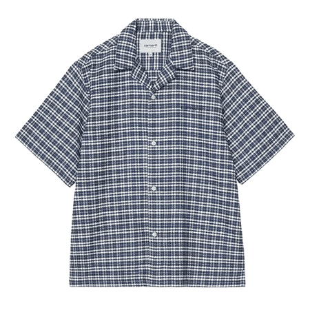 S/S Kander Shirt (kander check / blue river)