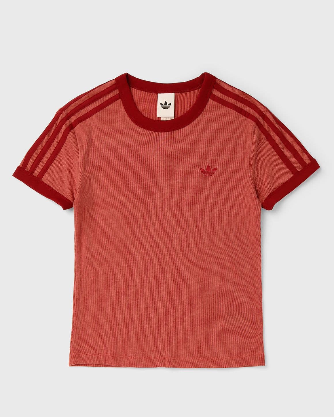 WMNS HEATHER 3-STRIPES CALI TEE