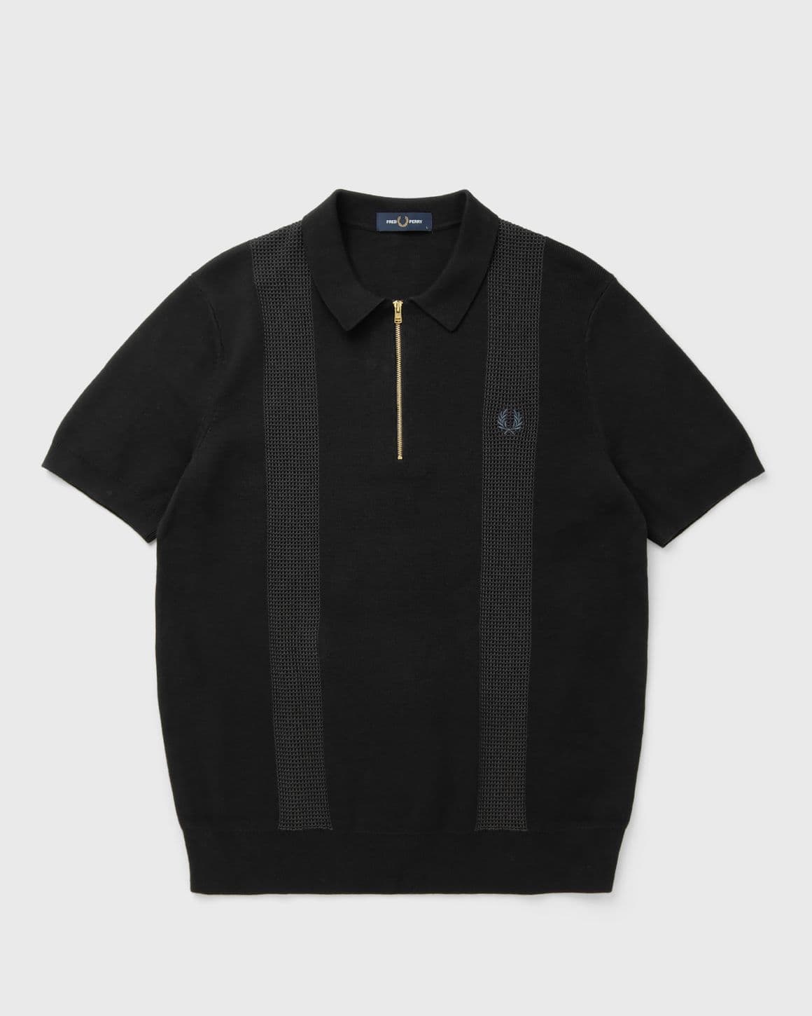 PANEL DETAIL KNITTED SHIRT