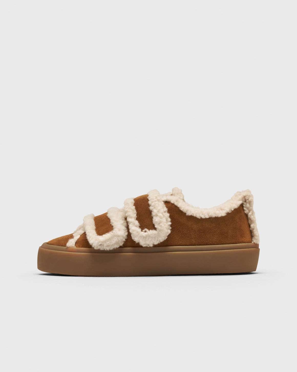 SHEARLING LOW VELCRO
