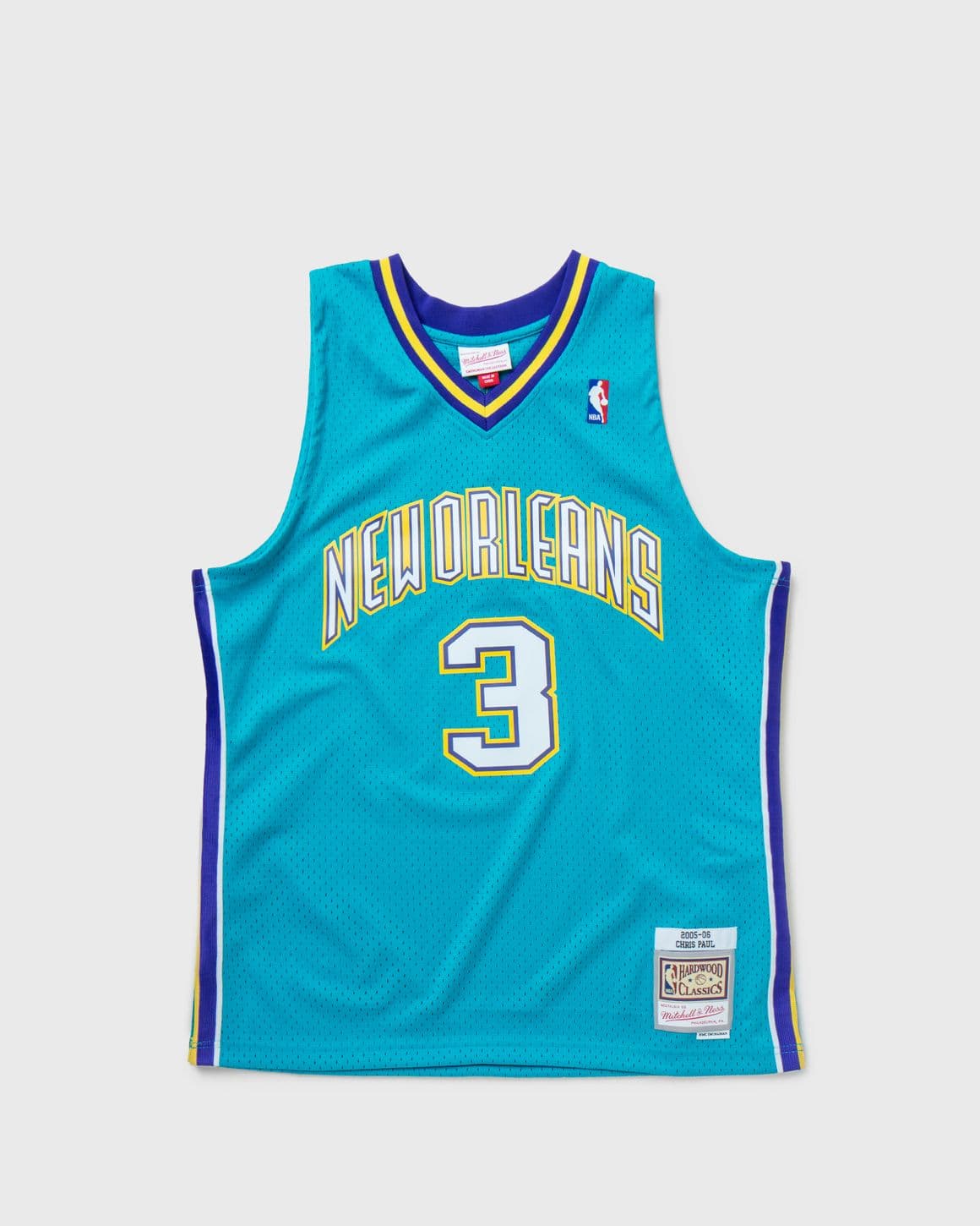 NBA SWINGMAN JERSEY NEW ORLEANS HORNETS ROAD 2005-06 CHRIS PAUL #3