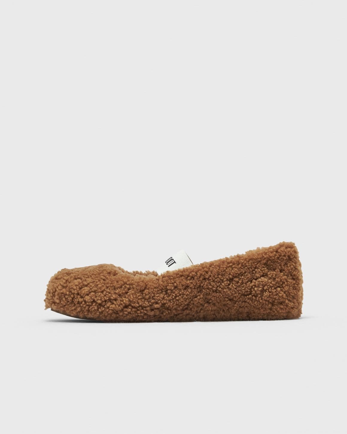 SHEARLING BALLERINA