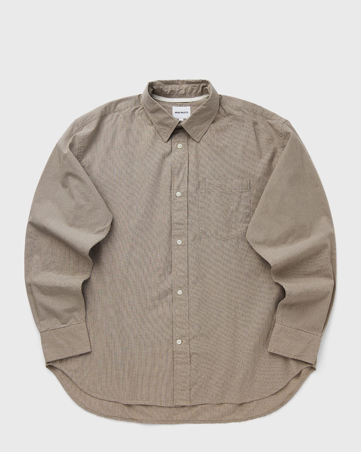 Espevik Oversize Micro Poplin Check Shirt