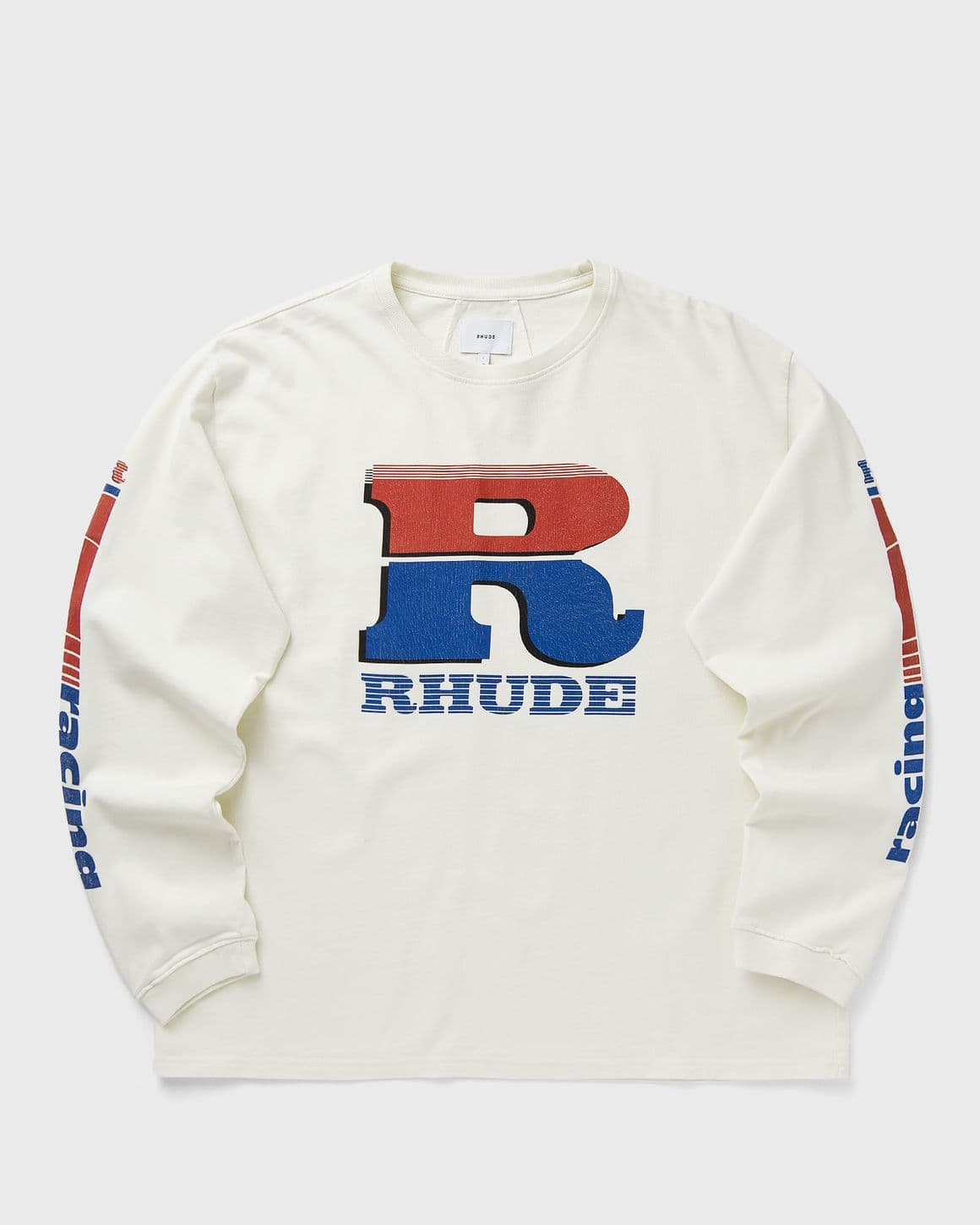 SPLIT PETROL LOGO LS TEE