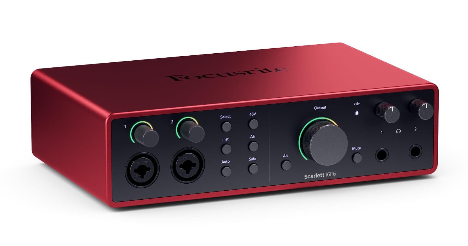 Focusrite Scarlett 16i16 (quarta generazione), interfaccia audio USB per comporre, produrre, registrare e creare podcast — Registrazioni professionali ad alta fedeltà e tutto il software necessario