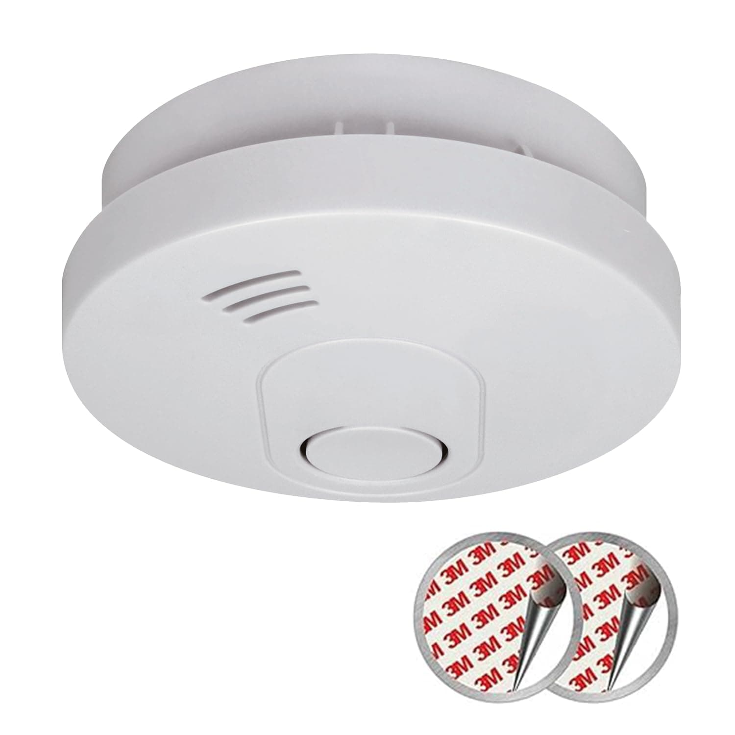 Détecteur de Fumée ELRO FS1510 | Batterie 10 Ans | Kit de Montage Magnétique | Conforme à la Norme Européenne EN14604 | Blanc | 1 Pièce