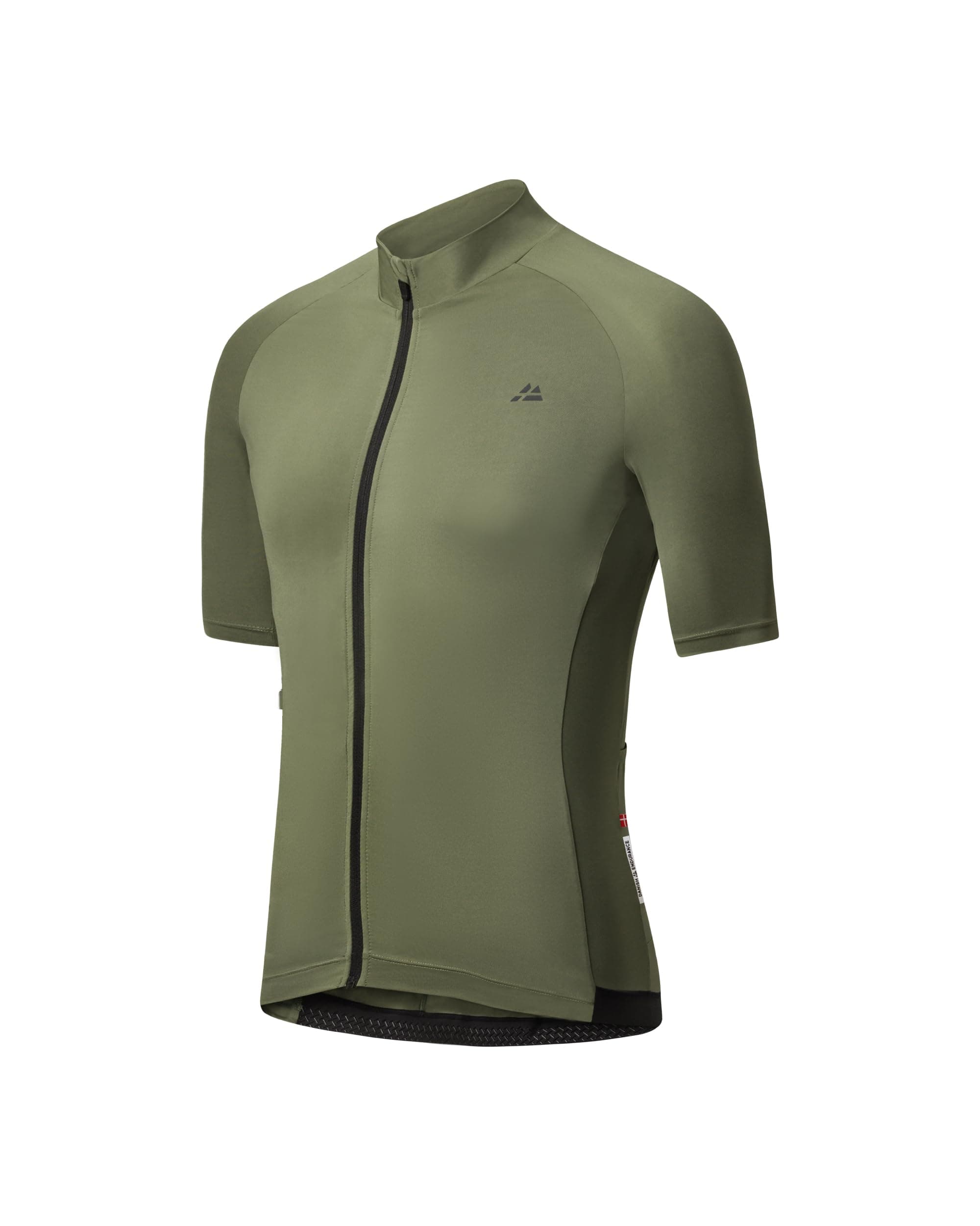 DANISH ENDURANCE Maglia da Ciclismo a Manica Corta, Traspirante, Quick Dry, Tasche Posteriori, Dettagli Riflettenti, da Uomo